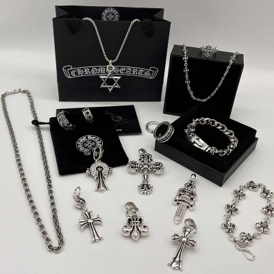 Подвеска Chrome Hearts From Brand - Cross "Silver" фото № 2