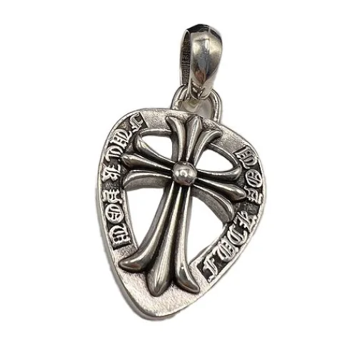 Подвеска Chrome Hearts Unusual Cross With Frame "Silver"