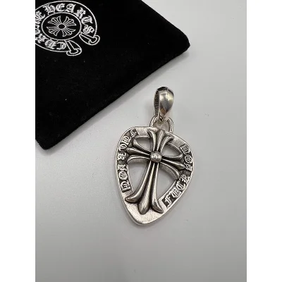 Подвеска Chrome Hearts Unusual Cross With Frame "Silver" фото № 2