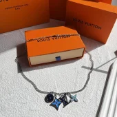 Подвеска Louis Vuitton In Blue Style "Silver"