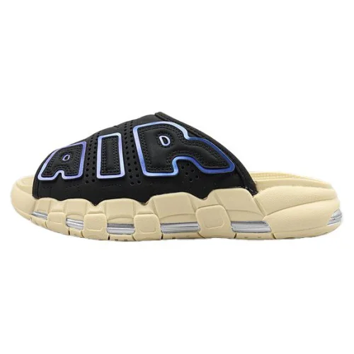 Nike Air More Uptempo Slide "Black Sanddrift Iridescent"