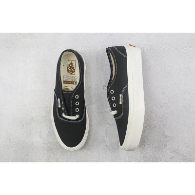 Vans Authentic "Black/White Stitch" фото № 7