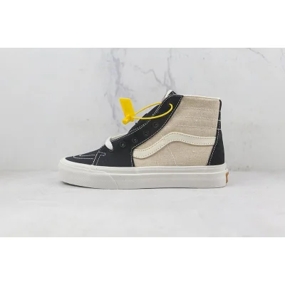 Vans SK8-Hi "Beige/White/Black" фото № 2