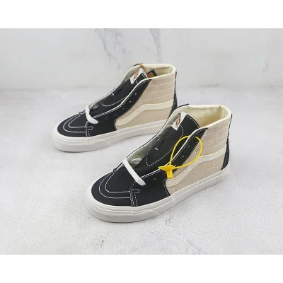 Vans SK8-Hi "Beige/White/Black" фото № 5