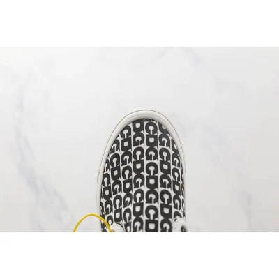 Comme des Garcons x Vans Slip-On "White/Black" фото № 4 Comme des Garcons x Vans Slip-On "White/Black" фото № 4