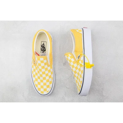 Vans Slip-On "Yellow Checkboard" фото № 7 Vans Slip-On "Yellow Checkboard" фото № 7