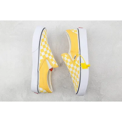 Vans Slip-On "Yellow Checkboard" фото № 6 Vans Slip-On "Yellow Checkboard" фото № 6