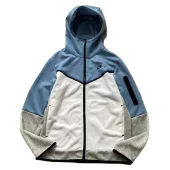 Худи Nike Tricolor ZIP "Blue/White"