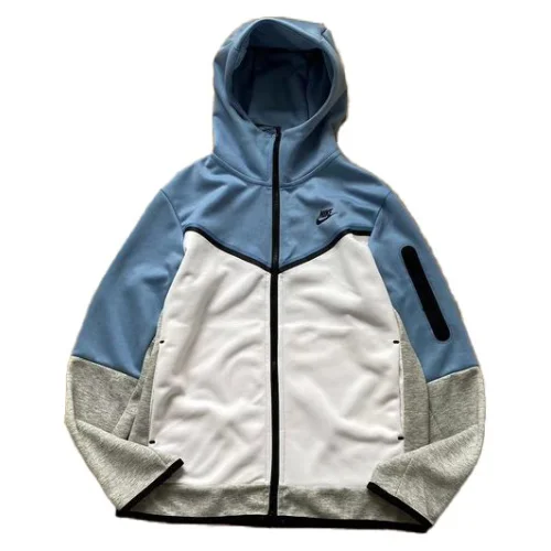 Худи Nike Tricolor ZIP "Blue/White"