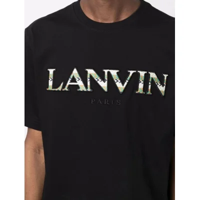 Футболка Lanvin Ethnic print "Black" фото № 5 Футболка Lanvin Ethnic print "Black" фото № 5