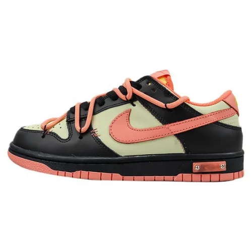 Nike SB Dunk Low "Black/Pink/Green"