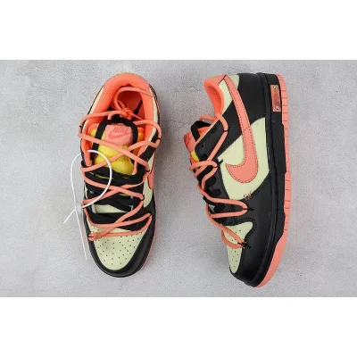 Nike SB Dunk Low "Black/Pink/Green" фото № 6 Nike SB Dunk Low "Black/Pink/Green" фото № 6