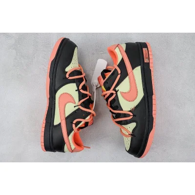 Nike SB Dunk Low "Black/Pink/Green" фото № 7 Nike SB Dunk Low "Black/Pink/Green" фото № 7