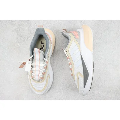 Adidas Alphabounce+ "White/Ivory Pink" фото № 6