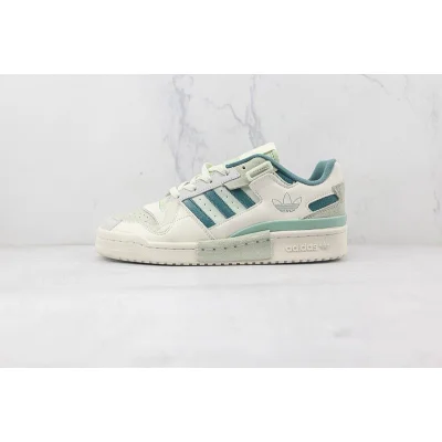 Adidas Forum 84 Low "Beige/Green" фото № 2