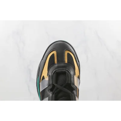 Adidas Niteball "Core Black/Metallic Gold/Blue" фото № 4