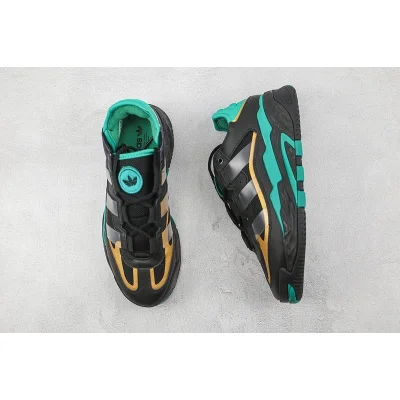 Adidas Niteball "Core Black/Metallic Gold/Blue" фото № 6