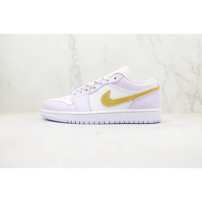 Air Jordan 1 Low "Barely Grape/White/Lemon Wash" фото № 2