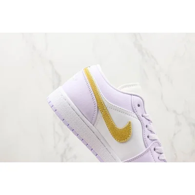 Air Jordan 1 Low "Barely Grape/White/Lemon Wash" фото № 4