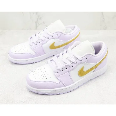 Air Jordan 1 Low "Barely Grape/White/Lemon Wash" фото № 5