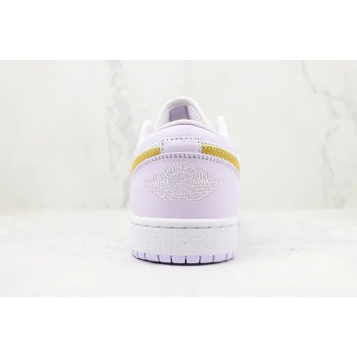Air Jordan 1 Low "Barely Grape/White/Lemon Wash" фото № 8