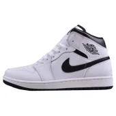 Air Jordan 1 Mid "Reverse Panda/White/Black"
