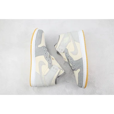 Air Jordan 1 Mid "Coconut Milk/Particle Grey" фото № 7