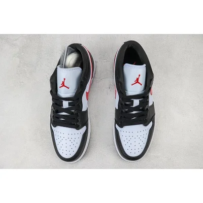 Air Jordan 1 Low "Black/White/Gum Red" фото № 7