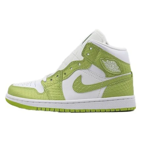 Air Jordan 1 Mid SE "Green Python"