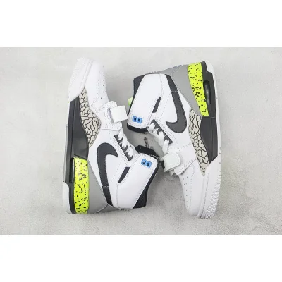 Air Jordan Legacy 312 High "White/Black/Green" фото № 7