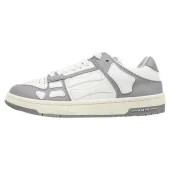 Amiri Skel Top Low "White/Grey"