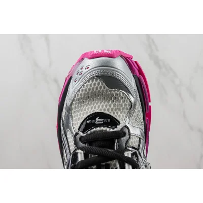 Balenciaga Runner "Silver/Neon Pink" фото № 4