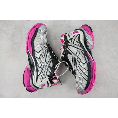 Balenciaga Runner "Silver/Neon Pink" фото № 6