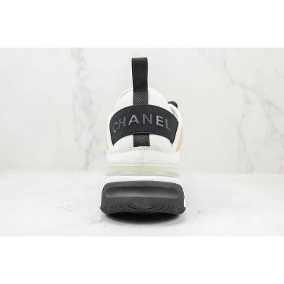 Chanel Bicolor Suede CC Trainer "White" фото № 8