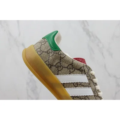 Adidas x Gucci Gazelle "Beige/White/Green" фото № 3 Adidas x Gucci Gazelle "Beige/White/Green" фото № 3