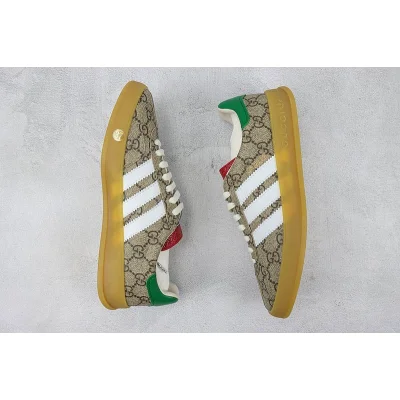 Adidas x Gucci Gazelle "Beige/White/Green" фото № 7 Adidas x Gucci Gazelle "Beige/White/Green" фото № 7