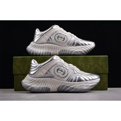 Gucci Ripple Trainer "White Silver" фото № 8 Gucci Ripple Trainer "White Silver" фото № 8