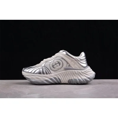 Gucci Ripple Trainer "White Silver" фото № 2 Gucci Ripple Trainer "White Silver" фото № 2