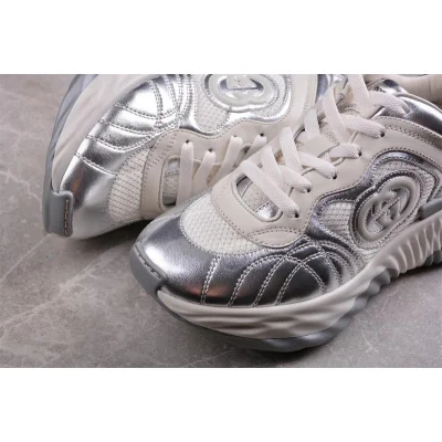 Gucci Ripple Trainer "White Silver" фото № 3 Gucci Ripple Trainer "White Silver" фото № 3