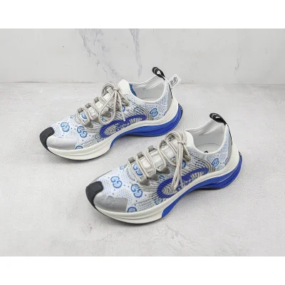 Gucci Run "Off White/Blue" фото № 5