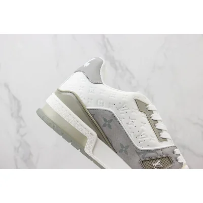 Louis Vuitton LV Trainer 2021 Low "Signature White" фото № 4