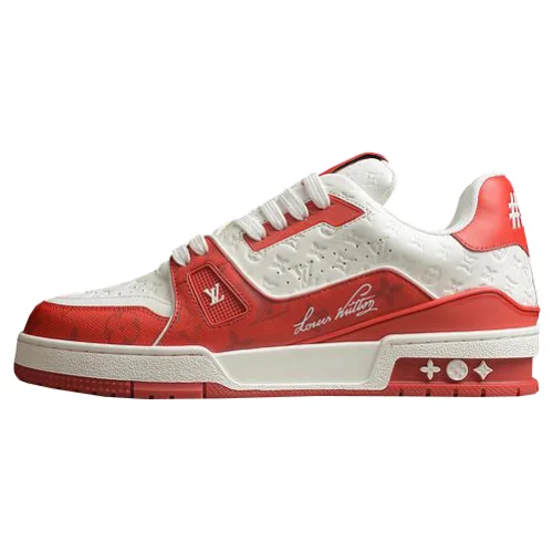 Louis Vuitton LV Trainer Sneakers "Red"