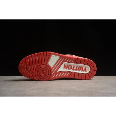 Louis Vuitton LV Trainer Sneakers "Red" фото № 4