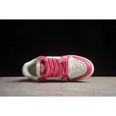 Louis Vuitton Trainer "Pink/White" фото № 3