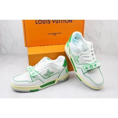 Louis Vuitton LV Trainer 2021 Low "Monogram/Green White" фото № 7