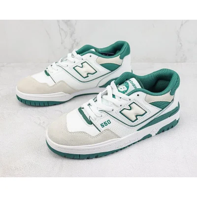 New Balance 550 "White/Emerald Green" фото № 5