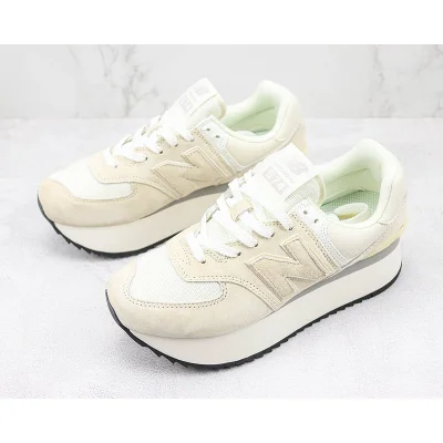 New Balance 574+ WL574ZAA "Light Yellow" фото № 5