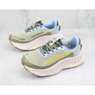New Balance Fresh Foam X More Trail V3 "Light Green/Sky Blue/Pink" фото № 5