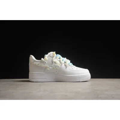 Nike Air Force 1 Low "White/Blue" фото № 2