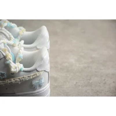 Nike Air Force 1 Low "White/Blue" фото № 9